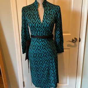Vintage DVF wrap dress Diane Von Furstenberg